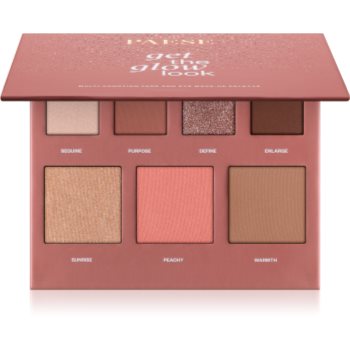 Paese Get The Glow Look Face And Eye Make-up Palette paleta pentru fata multifunctionala pentru față și ochi - imagine 2